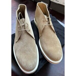 Robert Clergerie Paris Men’s Tan Suede Boot size New 10.5 U.S. 43.5 EU